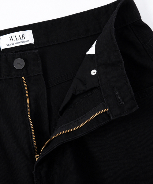 WAAR(ワール)の「M292 カチオンワイドパンツ_ブラック(その他パンツ・メンズ・その他・SMALL/MEDIUM/LARGE)」の15枚目の写真