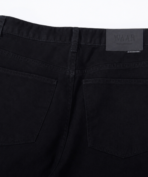 WAAR(ワール)の「M292 カチオンワイドパンツ_ブラック(その他パンツ・メンズ・その他・SMALL/MEDIUM/LARGE)」の17枚目の写真