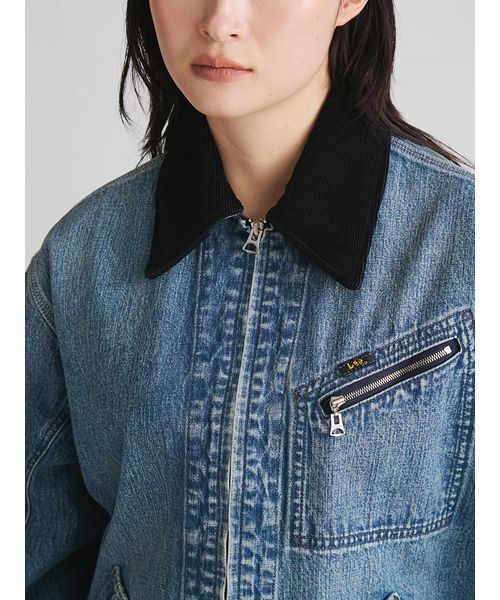 MIESROHE（ミースロエ）の「【Leeコラボ】91-Bデニムジャケット（デニムジャケット・レディース・ブルー/インディゴブルー・1/0）」の22枚目の写真