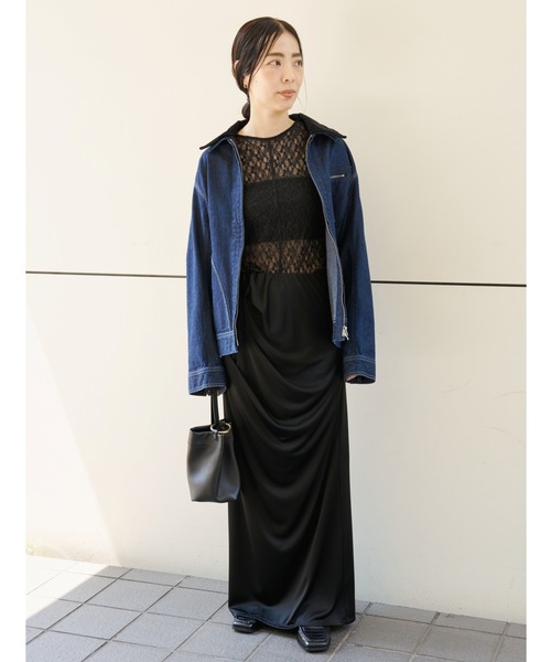 MIESROHE（ミースロエ）の「【Leeコラボ】91-Bデニムジャケット（デニムジャケット・レディース・ブルー/インディゴブルー・1/0）」の11枚目の写真