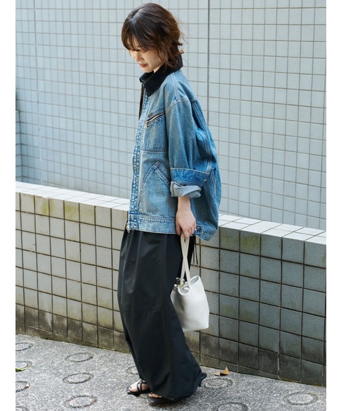 MIESROHE（ミースロエ）の「【Leeコラボ】91-Bデニムジャケット（デニムジャケット・レディース・ブルー/インディゴブルー・1/0）」の8枚目の写真