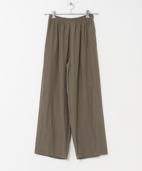 URBAN RESEARCH DOORS(アーバンリサーチドアーズ)の「『接触冷感/UVカット/吸水速乾/マシンウォッシャブル』ドライタッチリラックスパンツ(その他パンツ・レディース・ブラック/ネイビー/モカ・SMALL/MEDIUM)」の7枚目の写真