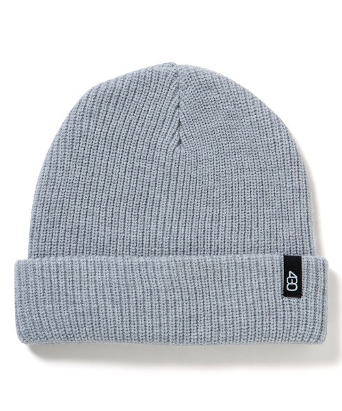 430(フォーサーティ)の「mko13798-GRAPHENE BEANIE ビーニー ニット帽(26-175)(ニットキャップ/ビーニー・メンズ・グレー/ベージュ/ブルー/ブラック・FREE)」の2枚目の写真