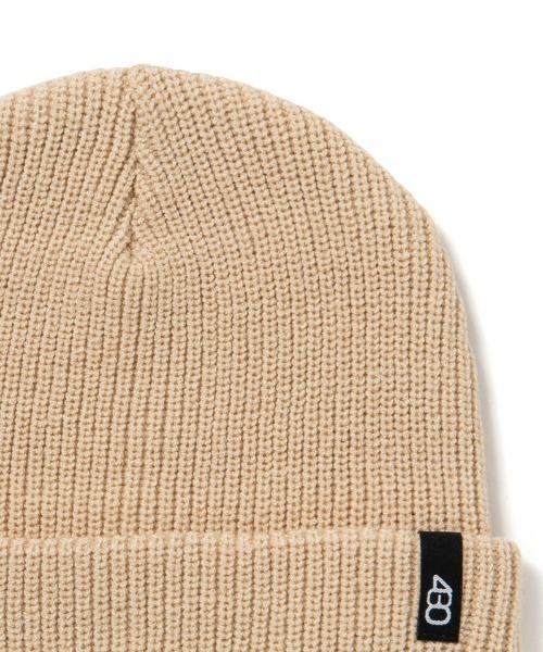 430(フォーサーティ)の「mko13798-GRAPHENE BEANIE ビーニー ニット帽(26-175)(ニットキャップ/ビーニー・メンズ・グレー/ベージュ/ブルー/ブラック・FREE)」の5枚目の写真