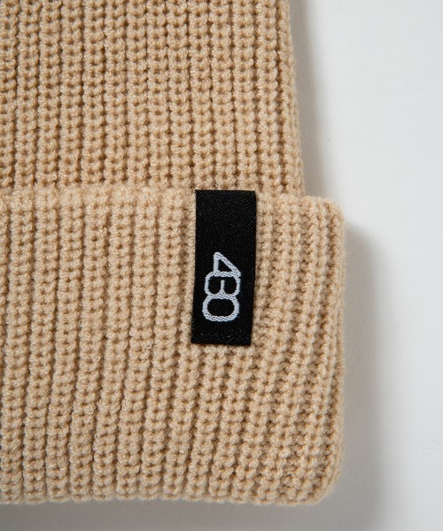 430(フォーサーティ)の「mko13798-GRAPHENE BEANIE ビーニー ニット帽(26-175)(ニットキャップ/ビーニー・メンズ・グレー/ベージュ/ブルー/ブラック・FREE)」の6枚目の写真