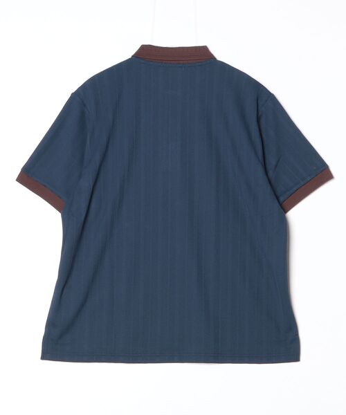 le coq sportif（ルコックスポルティフ）の「ジャガードポロシャツ（ポロシャツ・レディース・ネイビー/ホワイト・L/M/S/XL）」の3枚目の写真