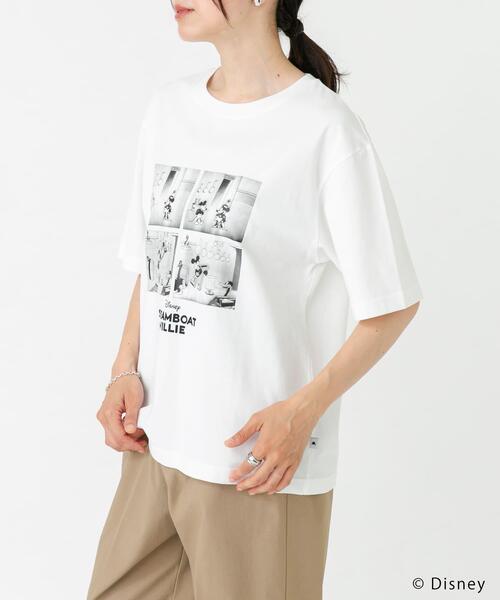 URBAN RESEARCH DOORS(アーバンリサーチドアーズ)の「別注/Disney/プリントTシャツ(Tシャツ/カットソー・レディース・オフホワイト・FREE)」の3枚目の写真