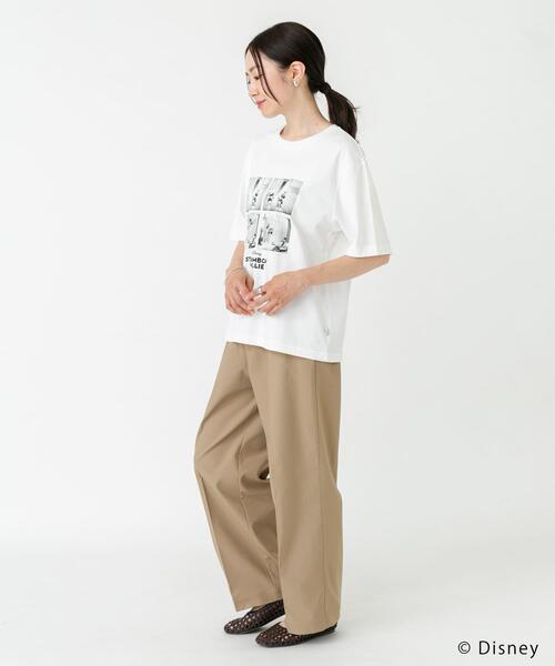 URBAN RESEARCH DOORS(アーバンリサーチドアーズ)の「別注/Disney/プリントTシャツ(Tシャツ/カットソー・レディース・オフホワイト・FREE)」の8枚目の写真