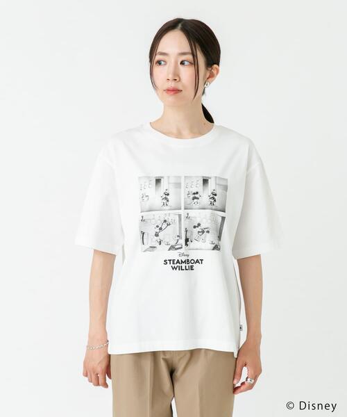 URBAN RESEARCH DOORS(アーバンリサーチドアーズ)の「別注/Disney/プリントTシャツ(Tシャツ/カットソー・レディース・オフホワイト・FREE)」の9枚目の写真