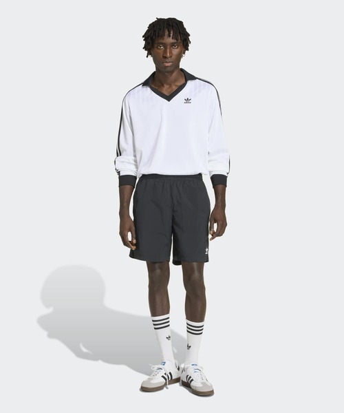 adidas（アディダス）の「アディカラー ピケ サッカー長袖Tシャツ / ロンT / アディダスオリジナルス adidas Originals（Tシャツ/カットソー・メンズ・ホワイト・XX-LARGE/XX-SMALL/3XL/LARGE/MEDIUM/SMALL/X-LARGE/X-SMALL）」の5枚目の写真