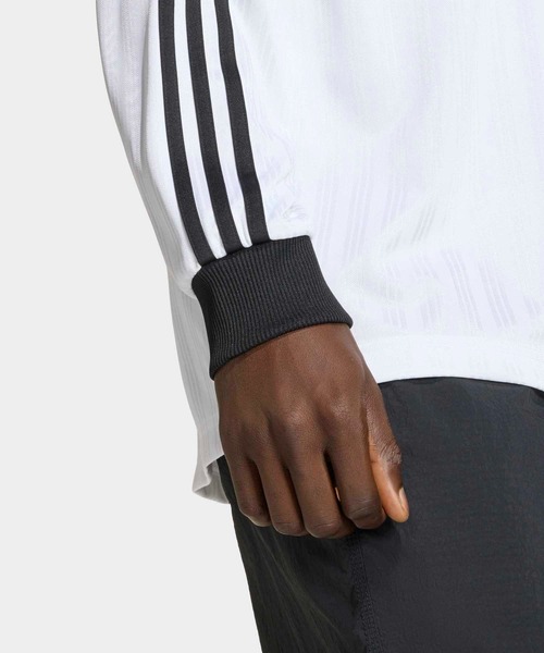 adidas（アディダス）の「アディカラー ピケ サッカー長袖Tシャツ / ロンT / アディダスオリジナルス adidas Originals（Tシャツ/カットソー・メンズ・ホワイト・XX-LARGE/XX-SMALL/3XL/LARGE/MEDIUM/SMALL/X-LARGE/X-SMALL）」の4枚目の写真