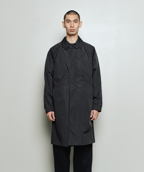 TAION(タイオン)の「bal / TAION RAGLAN OVERCOAT WITH DETACHABLE DOWN VEST(チェスターコート・メンズ・ブラック/カーキ/ブラウン・3/2/1)」の4枚目の写真
