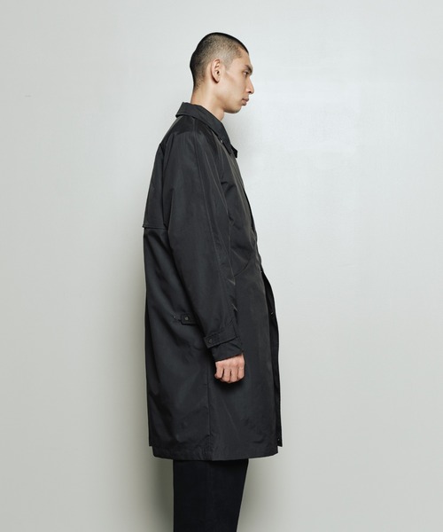 TAION(タイオン)の「bal / TAION RAGLAN OVERCOAT WITH DETACHABLE DOWN VEST(チェスターコート・メンズ・ブラック/カーキ/ブラウン・3/2/1)」の5枚目の写真