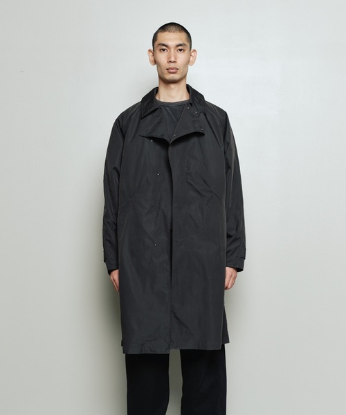 TAION(タイオン)の「bal / TAION RAGLAN OVERCOAT WITH DETACHABLE DOWN VEST(チェスターコート・メンズ・ブラック/カーキ/ブラウン・3/2/1)」の7枚目の写真