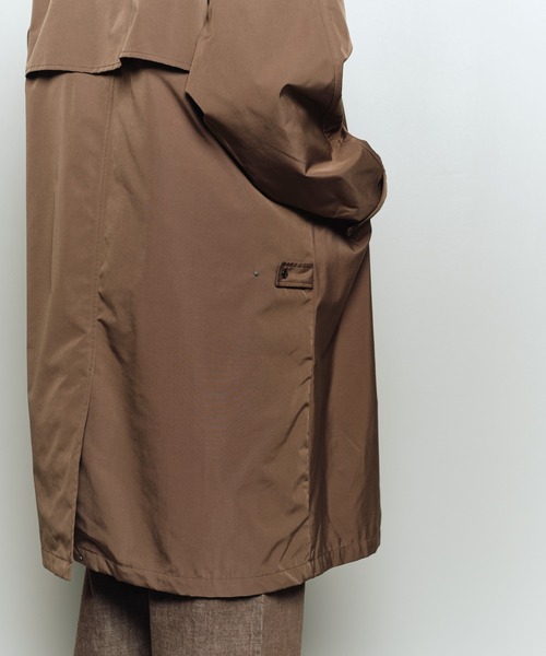 TAION(タイオン)の「bal / TAION RAGLAN OVERCOAT WITH DETACHABLE DOWN VEST(チェスターコート・メンズ・ブラック/カーキ/ブラウン・3/2/1)」の20枚目の写真