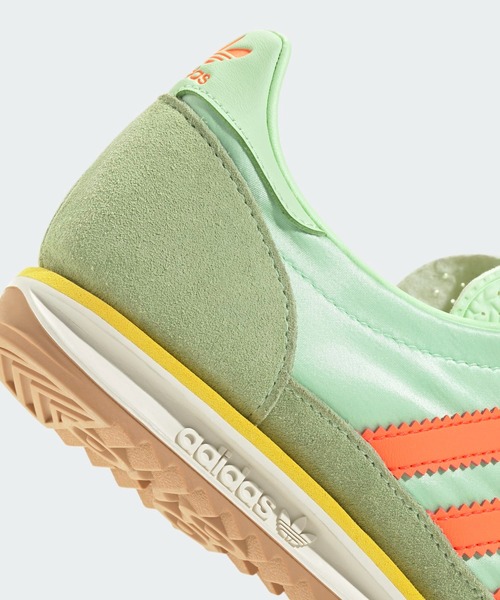 adidas（アディダス）の「SL 72 OG / アディダスオリジナルス adidas Originals（スニーカー・レディース・グリーン・24.0cm/24.5cm/23.5cm/25.0cm/25.5cm/26.0cm/27.5cm/27.0cm/28.0cm/26.5cm/23.0cm/22.5cm/22.0cm）」の7枚目の写真
