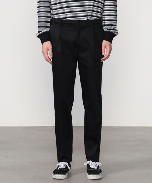 Morris & Sons(モリスアンドサンズ)の「MORRIS & SONS | 1タック テーパードストレッチパンツ MEN(スラックス・メンズ・グレー/ブラック/ベージュ/グレー系その他・2/3/1)」の14枚目の写真