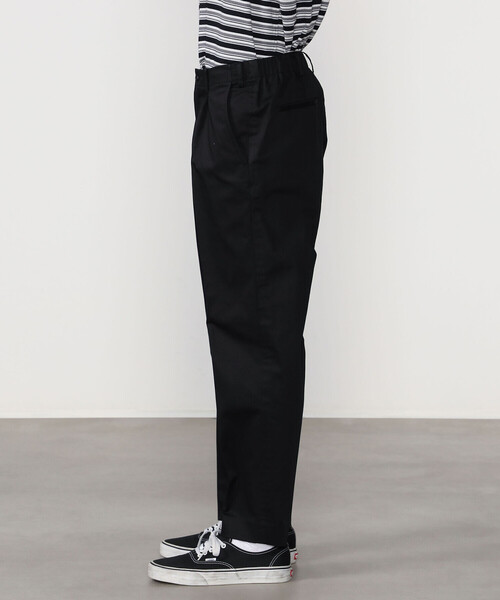 Morris & Sons(モリスアンドサンズ)の「MORRIS & SONS | 1タック テーパードストレッチパンツ MEN(スラックス・メンズ・グレー/ブラック/ベージュ/グレー系その他・2/3/1)」の15枚目の写真