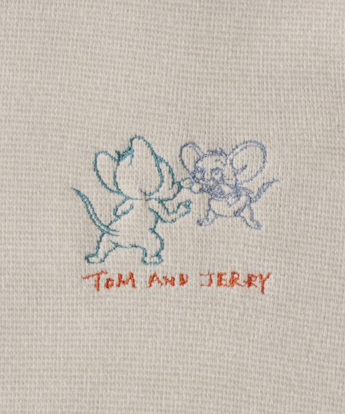 Tom&Jerry(トムアンドジェリー)の「Tom&Jerry/トムとジェリー オーバーサイズ 裏シャギー 配色 トレーナー スウェット レディース メンズ(スウェット・レディース・オフホワイト/スミクロ/ブラック/グレイッシュベージュ・M/L/LL)」の7枚目の写真