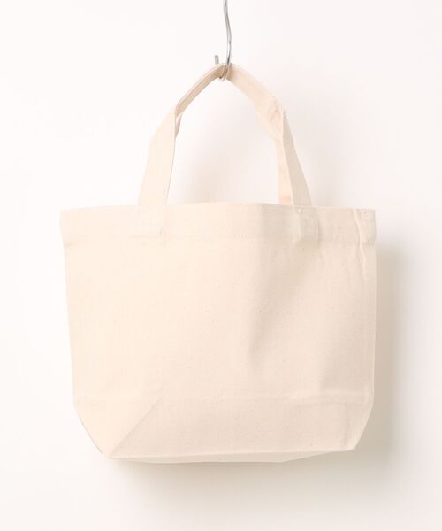 Ol' Basics(オールベーシックス)の「Ol' Basics(オール・ベーシックス) トートバッグ キャンバス イラスト ロゴ プリント 鞄 BAG アメカジ メンズ レディース ユニセックス Sサイズ(トートバッグ・レディース・ベージュ系1/ベージュ系2・FREE)」の4枚目の写真
