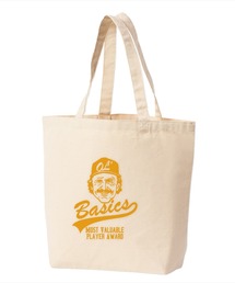 Ol' Basics(オール・ベーシックス) トートバッグ キャンバス イラスト ロゴ プリント 鞄 BAG アメカジ メンズ レディース ユニセックス Sサイズ