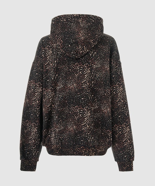 NOMA t.d.（ノーマティーディー）の「Leopard Hoody（パーカー・メンズ・ブラウン・3/4）」の2枚目の写真