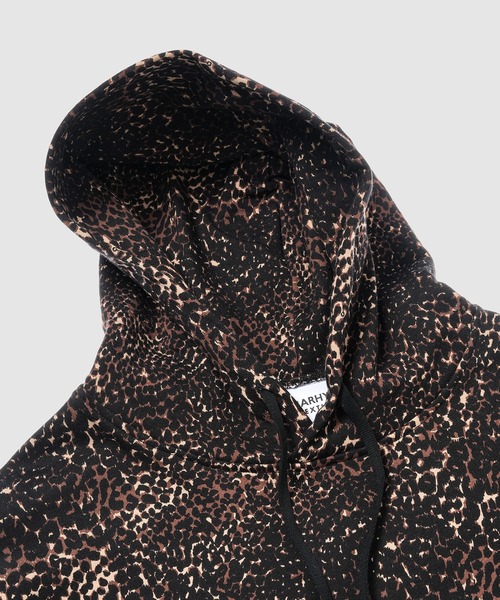 NOMA t.d.（ノーマティーディー）の「Leopard Hoody（パーカー・メンズ・ブラウン・3/4）」の3枚目の写真