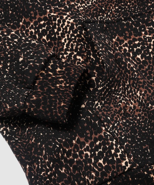 NOMA t.d.（ノーマティーディー）の「Leopard Hoody（パーカー・メンズ・ブラウン・3/4）」の4枚目の写真