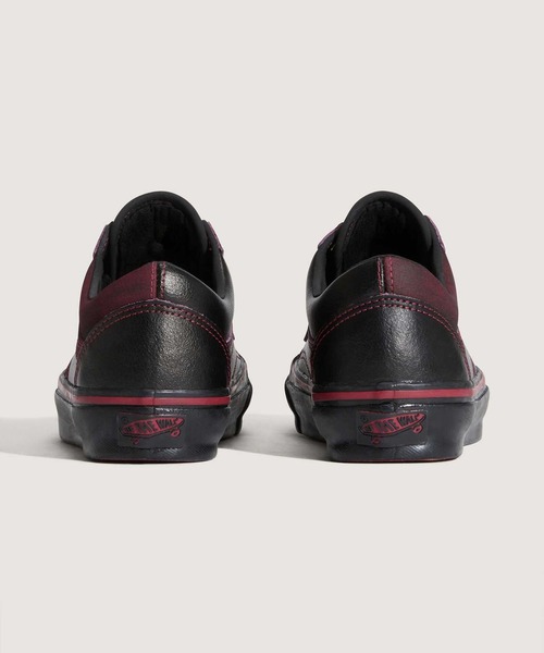 VANS(バンズ)の「オールドスクール レザー / LX Old Skool Leather DARK RED/ VN000EDAKRK1(スニーカー・メンズ・ボルドー・5/5.5/6)」の4枚目の写真