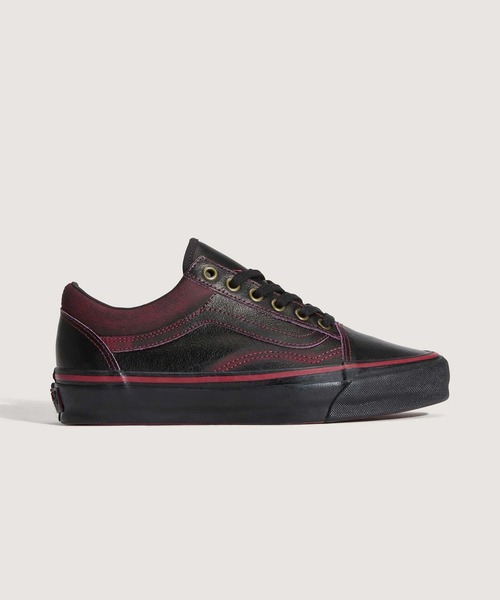 VANS(バンズ)の「オールドスクール レザー / LX Old Skool Leather DARK RED/ VN000EDAKRK1(スニーカー・メンズ・ボルドー・5/5.5/6)」の5枚目の写真