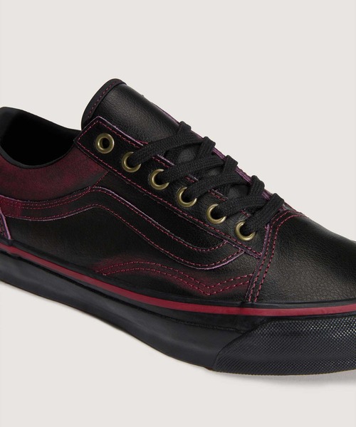 VANS(バンズ)の「オールドスクール レザー / LX Old Skool Leather DARK RED/ VN000EDAKRK1(スニーカー・メンズ・ボルドー・5/5.5/6)」の6枚目の写真