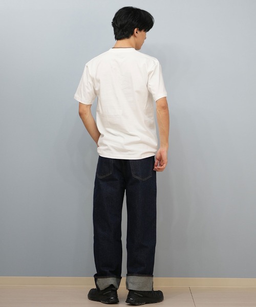 HANES(ヘインズ)の「HANES/ヘインズ BEEFY-T 半袖Tシャツ パックTEE 無地 H5180(Tシャツ/カットソー・メンズ・ホワイト/ブラック・L/M/S/XL)」の5枚目の写真