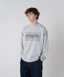 PENDLETON（ペンドルトン）の「ヘビーウェイト クラシックロゴプリント ロングスリーブTシャツ（Tシャツ/カットソー）」