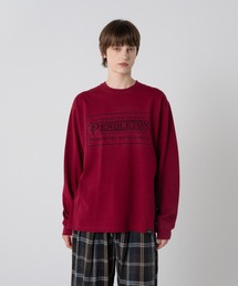 PENDLETON（ペンドルトン）の「ヘビーウェイト クラシックロゴプリント ロングスリーブTシャツ（Tシャツ/カットソー）」