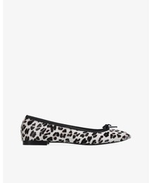 Repetto｜レペットのバレエシューズ（ホワイト/白色系・レオパード柄