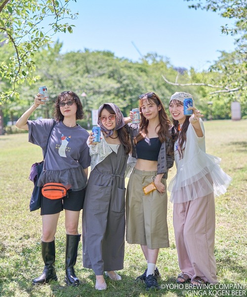 earth music&ecology(アースミュージックアンドエコロジー)の「emae×銀河高原ビール フリルTee(Tシャツ/カットソー・レディース・オフホワイト・FREE)」の13枚目の写真