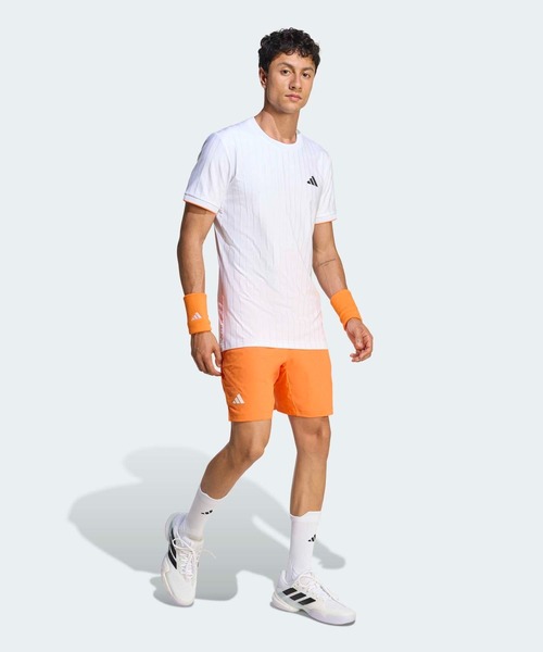 adidas(アディダス)の「テニス クライマクール ショーツ & インナーショーツ セット / アディダス adidas(その他パンツ・メンズ・オレンジ・MEDIUM/LARGE/X-LARGE)」の5枚目の写真