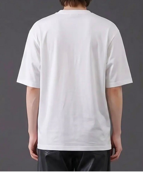 revertical(リバーティカル)の「【接触冷感】クールタッチ リラックスフィット クルーネック半袖Tシャツ(Tシャツ/カットソー・メンズ・チャコール/ホワイト/ブラック・MEDIUM/LARGE)」の12枚目の写真