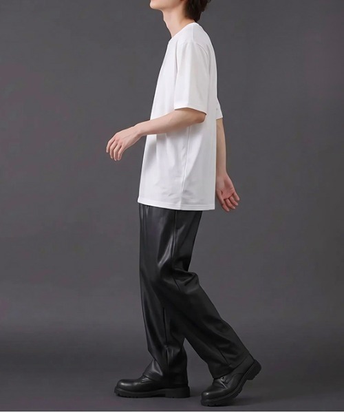 revertical(リバーティカル)の「【接触冷感】クールタッチ リラックスフィット クルーネック半袖Tシャツ(Tシャツ/カットソー・メンズ・チャコール/ホワイト/ブラック・MEDIUM/LARGE)」の14枚目の写真