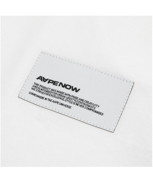 AAPE BY A BATHING APE（エーエイプバイアベイシングエイプ）の「AAPE NOW LONG SLEEVE SHIRT（シャツ/ブラウス・メンズ・ホワイト/パープル系その他・X-LARGE/SMALL/MEDIUM/LARGE）」の5枚目の写真