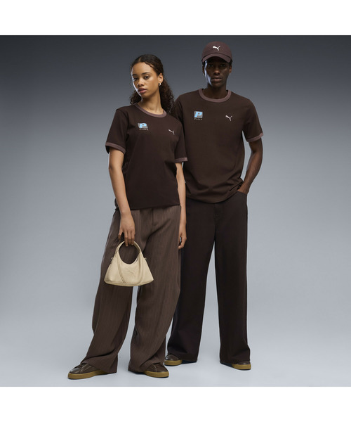 PUMA(プーマ)の「PUMA プーマ ユニセックス フューチャー プーマ アーカイブ リンガー 半袖 T(Tシャツ/カットソー・メンズ・ホワイト×ブラック・LARGE/MEDIUM/X-LARGE/SMALL/X-SMALL)」の8枚目の写真
