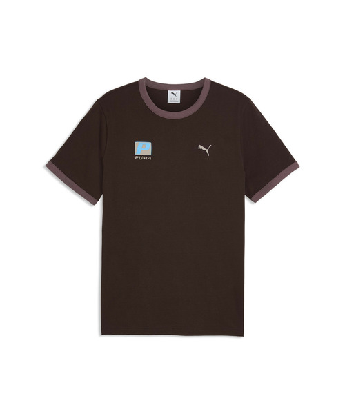 PUMA(プーマ)の「PUMA プーマ ユニセックス フューチャー プーマ アーカイブ リンガー 半袖 T(Tシャツ/カットソー・メンズ・ホワイト×ブラック・LARGE/MEDIUM/X-LARGE/SMALL/X-SMALL)」の10枚目の写真