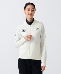PURPLE LABEL / RETURN BRITISH フルジップ ニットブルゾン