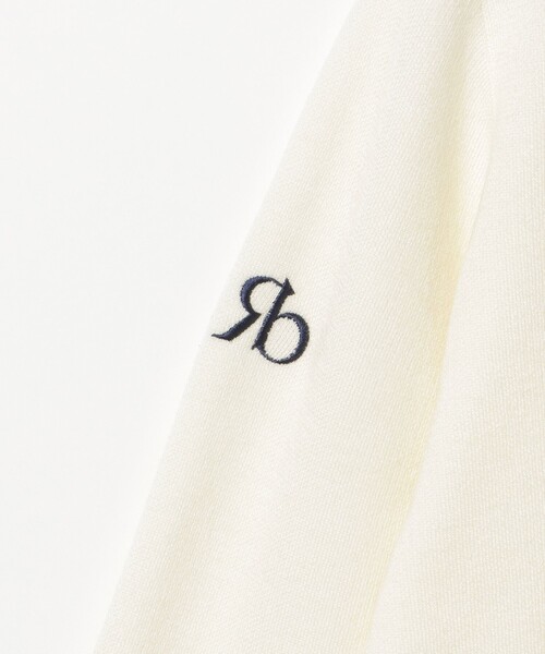 BEAMS GOLF（ビームスゴルフ）の「PURPLE LABEL / RETURN BRITISH フルジップ ニットブルゾン（ニット/セーター・レディース・ホワイト/ネイビー・LARGE/MEDIUM）」の18枚目の写真