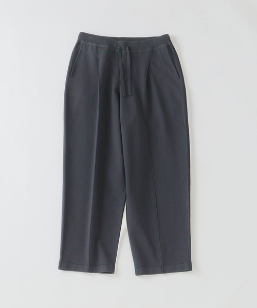 EDIFICE(エディフィス)の「《EDIFICE by PIPPIOLINO》ウール プレイティング ニットパンツ(その他パンツ・メンズ・ブラック/グレー・MEDIUM/LARGE)」の2枚目の写真