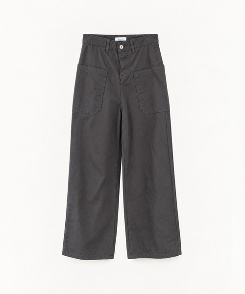 CANAL JEAN(キャナルジーン)の「choice_cnl フロントポケットストレートパンツ(その他パンツ・レディース・チャコールグレー・MEDIUM/SMALL)」の2枚目の写真