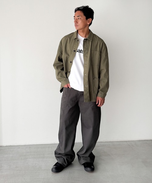 CANAL JEAN(キャナルジーン)の「choice_cnl フロントポケットストレートパンツ(その他パンツ・レディース・チャコールグレー・MEDIUM/SMALL)」の7枚目の写真