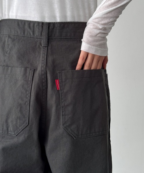 CANAL JEAN(キャナルジーン)の「choice_cnl フロントポケットストレートパンツ(その他パンツ・レディース・チャコールグレー・MEDIUM/SMALL)」の14枚目の写真