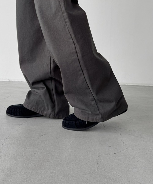 CANAL JEAN(キャナルジーン)の「choice_cnl フロントポケットストレートパンツ(その他パンツ・レディース・チャコールグレー・MEDIUM/SMALL)」の15枚目の写真