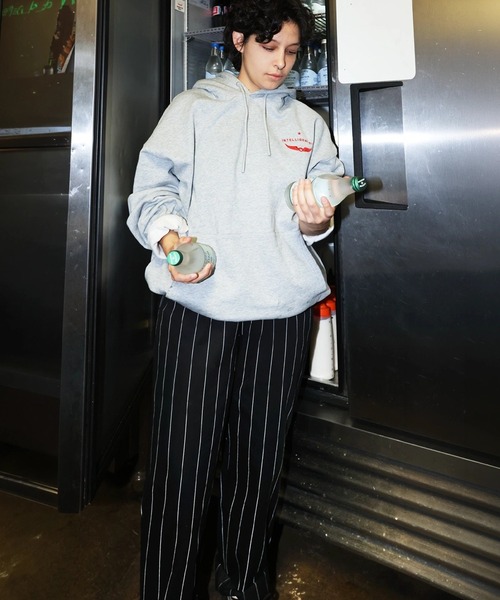 COOKMAN（クックマン）の「Cookman クックマン シェフパンツ イージーパンツ Pencil Stripe Black（その他パンツ・メンズ・ブラック・MEDIUM/LARGE）」の5枚目の写真